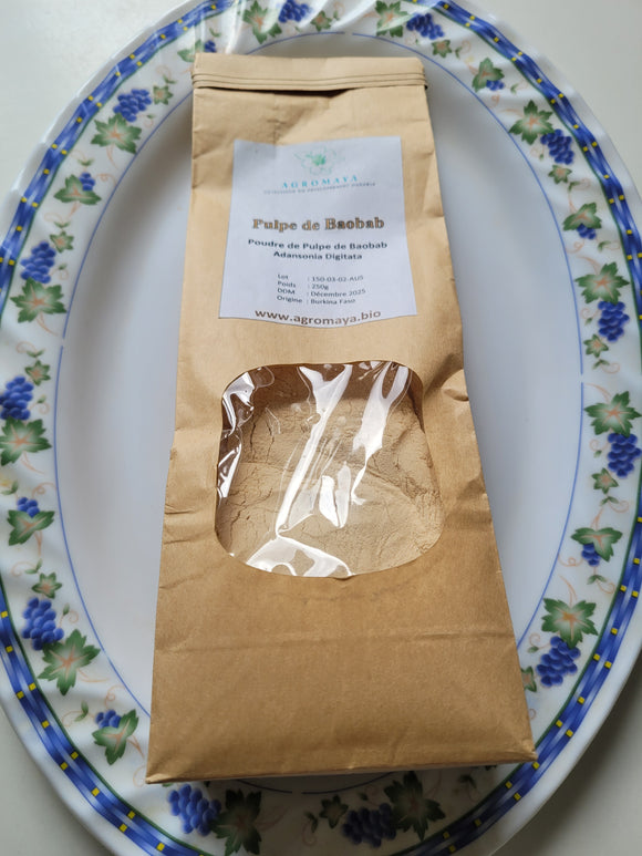 Poudre de Pulpe de Baobab 1kg - Agromaya