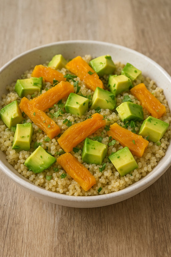Recette Salade quinoa – mangue – avocat Agromaya